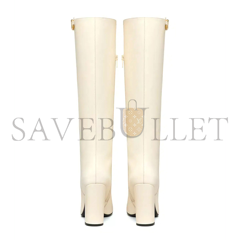 VALENTINO THE BOLD EDITION BOOT IN WHITE 5W2S0JU9EEY098